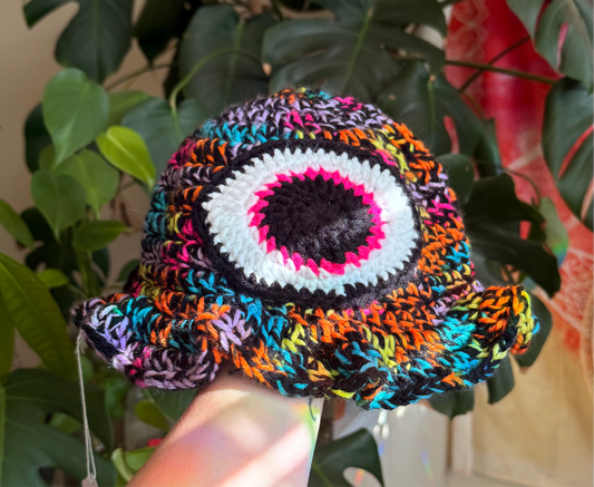 Eyeball stash hat