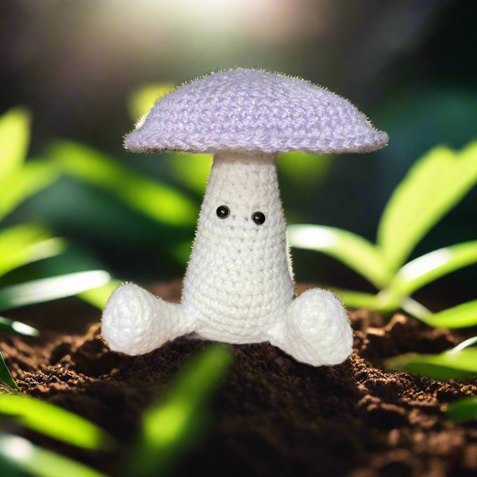 Sparkle purple mushroom